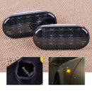 2 Amber LED Light Side Fender Marker Turn Signal fit for VW Passat B5 Golf MK4