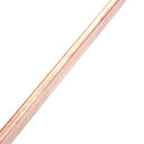 99.6% T2 Purple Copper Cu Flat Bar Plate 3mm x 15mm x 250mm Metal Strip