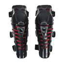 Red Motorcycle Motocross Racing Knee Pads Protector Guards Armor Gear