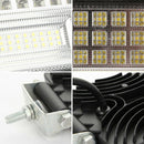 1X 126W LED Work Light Bar Flood Spot Offroad Car Truck Boat Driving Fog  OZ