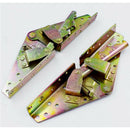 1 Pair 3-Position Angle Mechanism Hinges For Home Bed Bedding Sofa DIY Bronze
