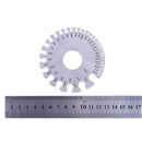 Stainless Steel Round AWG Wire Thickness Ruler Gauge Diameter Measurer Tool