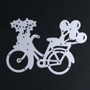DIY Lovely Bike Bicycle Metal Cutting Dies Stencil For Scrapbooking Paper