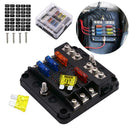 6-Way Car Marine Waterproof Fuse Box Block Holder Car Fuse Box Boat R6G4