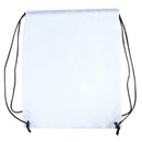 Outdoor Sports Waterproof Drawstring Backpacks Storage Knapsack (White)