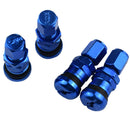 4 Pieces Valve Caps Fits Any Standard Car Valve (Schrader Valve). Tire Valve For