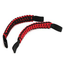 Headrest Grab Handles Rear Seat Passenger Grip Handles for Jeep Wrangler YJ A2X8