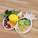 8pcs Disposable Tableware Party Paper Plates Pineapple Birthday Party Suppl C5Q1
