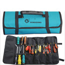 Waterproof Oxford Canvas Reel Roll Type Storage Bag Tool Pockets kit   Z