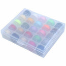 Prewound Thread Bobbins with Bobbin Box for Brother/ Babylock/ Janome/ Elna J1K3