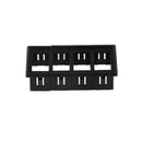 4x Car Boat Rocker Switch Panel Housing Holder Box Black 1/ 2/ 3/4 Grid