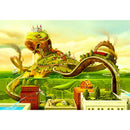1000pcs DIY Octopus City Puzzle Educational Learning Assembling Jigsaw Toys