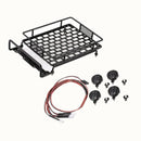 Roof Luggage Rack w/ LED Light for Traxxas TRX-4 D90 CC01 AXIAL SCX10