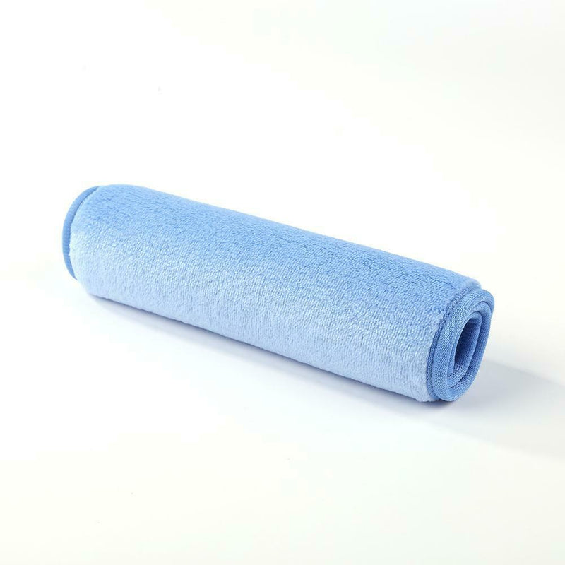 Chemical-free Cosmetics Makeup Remover Face Cloths Soft Clean Towel (Blue)