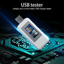 10 in 1 Digital DC USB Tester Current Voltage Charger Voltmeter (White) A