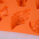 silicone chocolate mold dinosaur ice cube tray craft fun baking cake FT BX