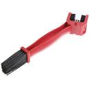 Cycling Motorcycle Bicycle Chain Crankset Brush Cleaner Cleaning Toolï¼ˆredï¼‰