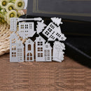 DIY House Cutting Dies Stencil Fit Scrapbooking Paper Christmas Card Embossing