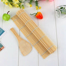 DIY Mould Roller Mat Rice Paddle Kitchen Tool Sushi Maker Kit Rice Roll Mold
