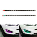 1Pcs 30cm LED Lights DRL Waterproof SMD Auto Car Flexible Lamp Fog LED Stri B7Z6