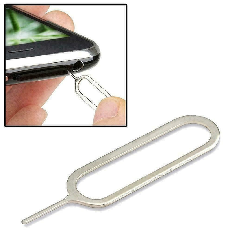 10pcs Sim Card Tray Remover Eject Ejector Pin Key Tool BIN Phones Accessori E6N8