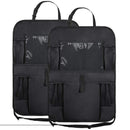 Backseat Car Organizer Car Seat Back Protectors with Clear 10 inch Tablet H