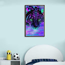 Colorful Tiger 5D Full Drill Diamond Painting Embroidery DIY Cross Stitch