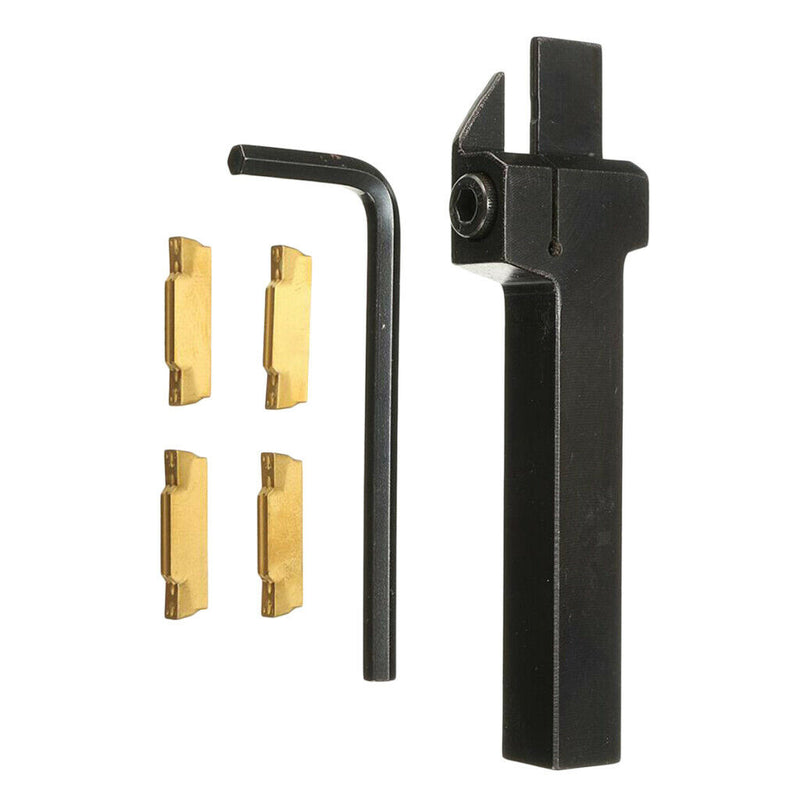 MGEHR1212-3 Lathe Turning Tool Support Kit + 4x MGMN300 Inserts