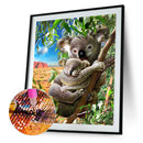 Cute Koala 5D DIY Full Round Drill Diamond Painting Art Mosaic Kits (B982)
