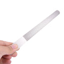 Huge Dual Sided Stainless Steel Metal Nail Art File Manicure Pedicure Tool LJAU