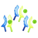 3 Pairs Scoop Ball Toss And Catch Game Outdoor Yard Shoot Ball Toys