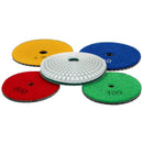 3 In.10 Pcs Diamond Flexible Wet Polishing Disc 1 Pcs M10 Holder For Marble G6O4