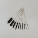 Bottle Cleaning Brush Set Nylon Wire Small Brushes For Beakers Test Tubes