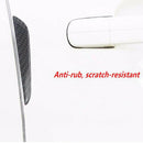 4x Anti-collision Trim Carbon Fiber Car Door Edge Guard Strip Protector Bump Bj