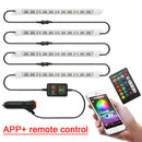 1PC 5050 RGB SMD 48LED 12V LEDS SMD LED Strip Light Waterproof+RC&APP Controller