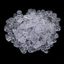 100X Plastic Glass Clips Mirror Screen Retainers Cabinet Furniture Fix Clip