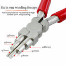 6 in 1 Pliers Wire Looping Forming Bail Making Shaping Jump Ring Tool 3-10mm