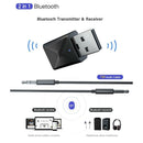 USB interface Bluetooth 5.0 receiving transmitter 2-in-1 for car and TV ter SN9F