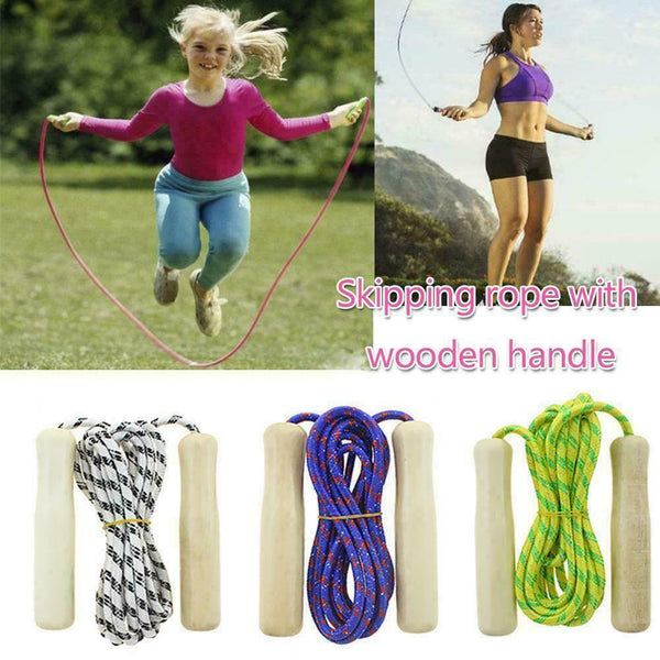 1* High Skipping Jump Rope Adjustable Skipping Training Exercise Kids Fo I0K2