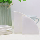 50pcs Regular Replacement White Coffee Filter Paper Case Cups Kitchen To WEW