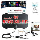 Digital TV Antenna 5000Miles Range Signal Booster Amplifier HDTV Indoor 4K/1080P