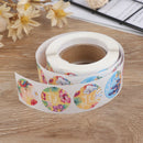 500Pcs/roll Animal flower Stickers for seal label scrapbooking Stationery de`US