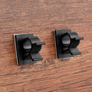 10x Cable Clips Adhesive Cord Management Black Wire Holder Organizer Clamp Tool