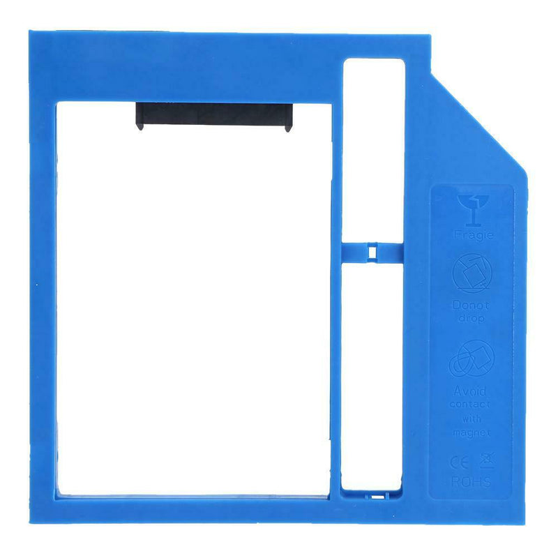 Universal 9.0mm 2nd HDD Caddy SSD Drive Bracket SATA 3.0 CD DVD Optical Bay