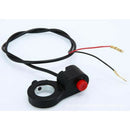 1x Universal Stop Horn Button 7/8" 22mm Kill Switch for ATV Quad Pit Dirt Bikes
