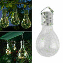 5 LED Waterproof Solar Rotatable Garden Camping Hanging Lamp Light Bulbs Be C8J1