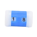 2pcs plastic knitting needles counter weaving tools number marker red&blu ME