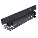 Adjustable Black Carbon Fiber Car License Plate Holder Frame Bracket Universal