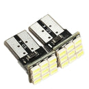 2Pcs T10 194 168 W5W  9-SMD Car Auto White LED Light DC 12V License Plate Lamp