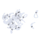 25 PCS Rubber Ring Strap Eyelets for Transparent Glasses Band Rope 20 x 4 m